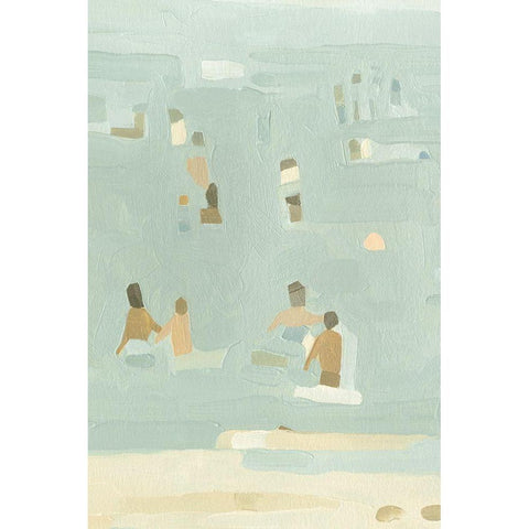 Summer Daydream I White Modern Wood Framed Art Print by Caroline, Emma