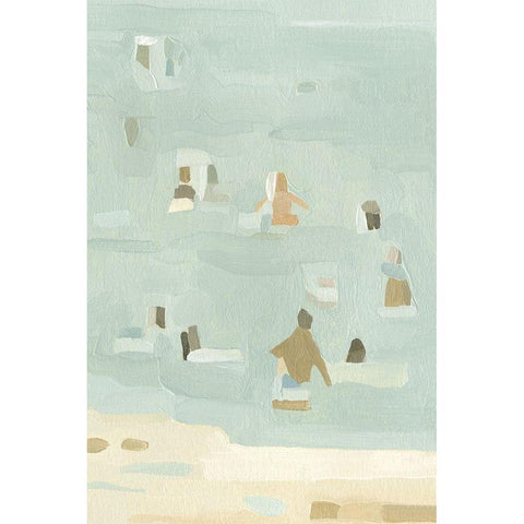 Summer Daydream II Gold Ornate Wood Framed Art Print with Double Matting by Caroline, Emma