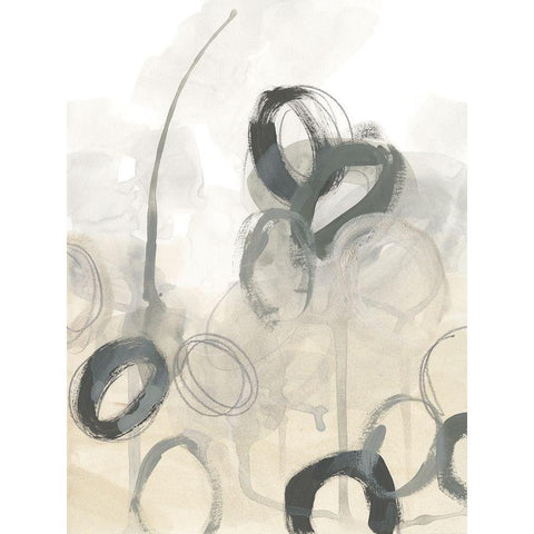 Periscope II White Modern Wood Framed Art Print by Vess, June Erica