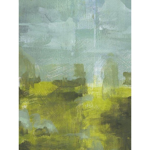 Overgrown Greenway I Gold Ornate Wood Framed Art Print with Double Matting by Green, Jacob