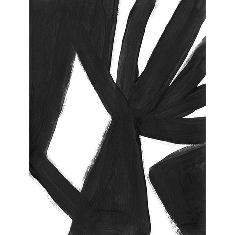 Jungle Satellite I White Modern Wood Framed Art Print by Vess, June Erica