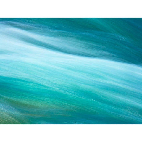 Before the Falls I Black Modern Wood Framed Art Print by McLoughlin, James