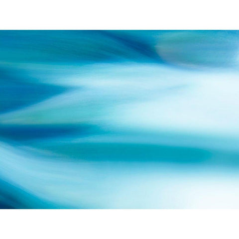 Before the Falls II Black Modern Wood Framed Art Print with Double Matting by McLoughlin, James