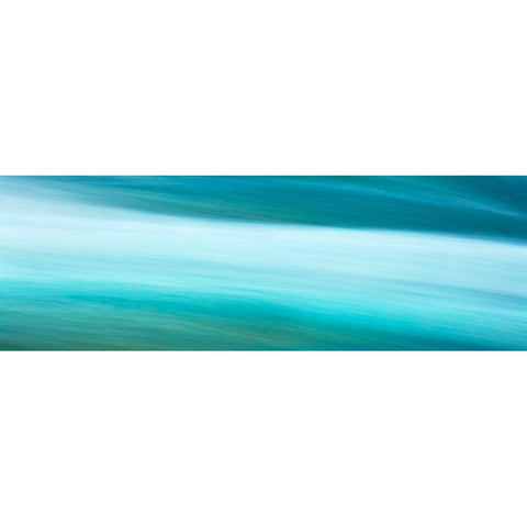 Before the Falls Panorama III Gold Ornate Wood Framed Art Print with Double Matting by McLoughlin, James