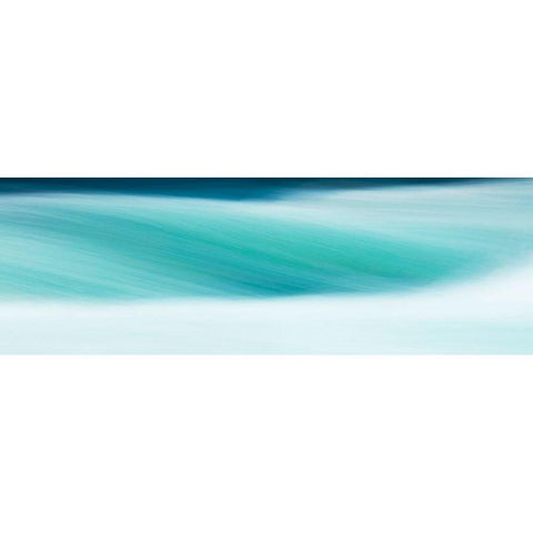 Before the Falls Panorama IV White Modern Wood Framed Art Print by McLoughlin, James