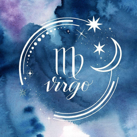 Watercolor Astrology VI Black Modern Wood Framed Art Print by Popp, Grace