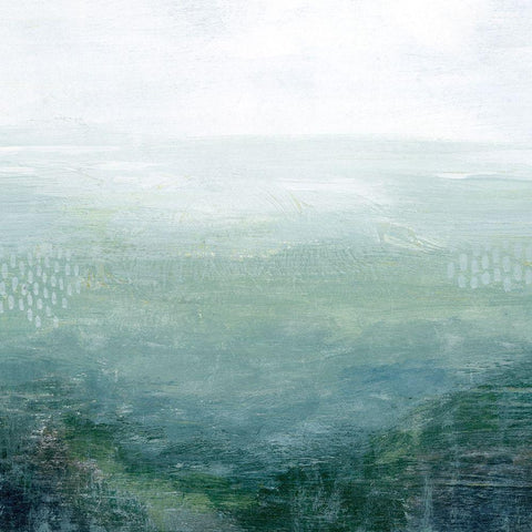 Lighthouse Mist I Gold Ornate Wood Framed Art Print with Double Matting by Popp, Grace