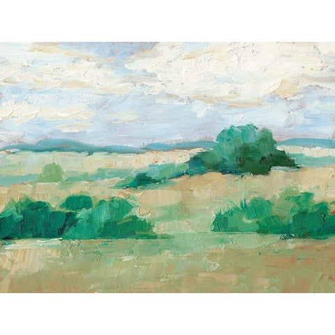 Height of Summer II Black Modern Wood Framed Art Print with Double Matting by Harper, Ethan