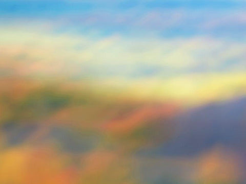 Soft Landscape I Black Ornate Wood Framed Art Print with Double Matting by McLoughlin, James