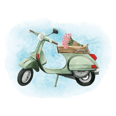 Venice Voyage II Black Modern Wood Framed Art Print by Popp, Grace