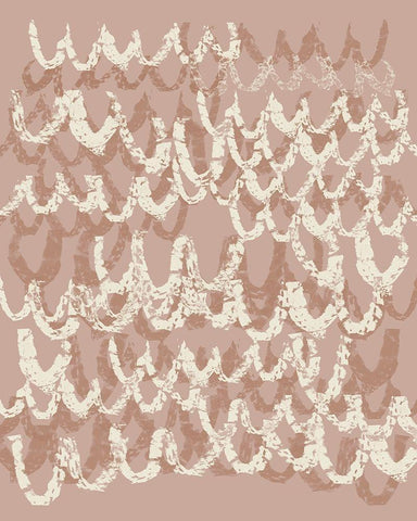 Scalloped IV Black Ornate Wood Framed Art Print with Double Matting by Goldberger, Jennifer