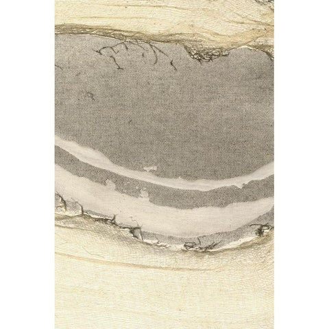 Flux I Gold Ornate Wood Framed Art Print with Double Matting by Lam, Vanna