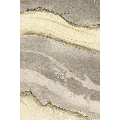 Flux IV Black Modern Wood Framed Art Print with Double Matting by Lam, Vanna