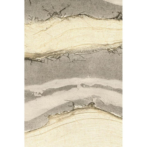Embellished Flux III Black Modern Wood Framed Art Print by Lam, Vanna