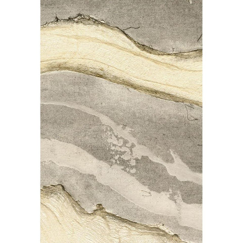 Embellished Flux IV White Modern Wood Framed Art Print by Lam, Vanna