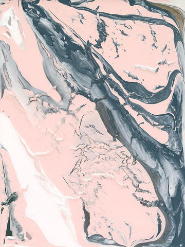 Tidelands II Black Ornate Wood Framed Art Print with Double Matting by Popp, Grace