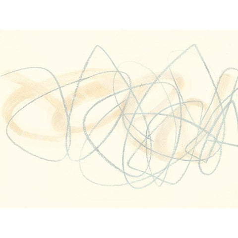 Runda Sketch I Black Modern Wood Framed Art Print by Vess, June Erica