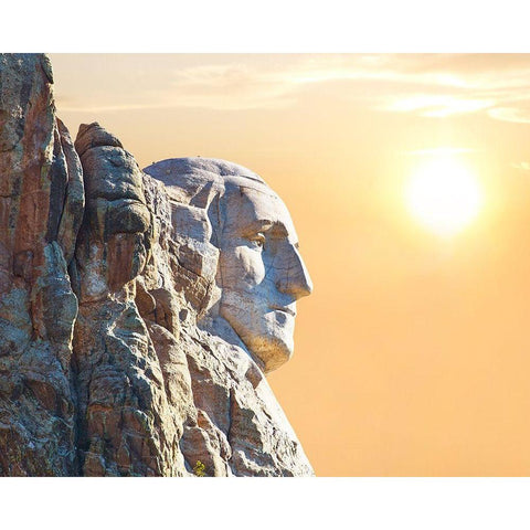 Badlands VIII White Modern Wood Framed Art Print by McLoughlin, James