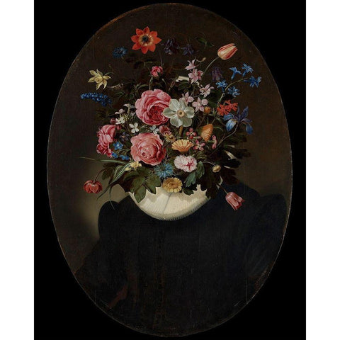 Flowering Masters I Gold Ornate Wood Framed Art Print with Double Matting by Popp, Grace