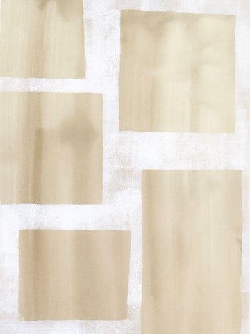 Moving Boxes II White Modern Wood Framed Art Print with Double Matting by Popp, Grace