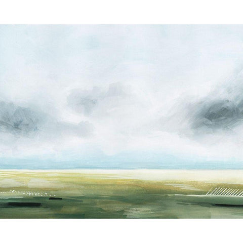 Vanishing Horizon II Black Modern Wood Framed Art Print by Popp, Grace