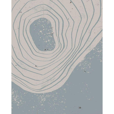 Lithic Loop II Gold Ornate Wood Framed Art Print with Double Matting by Green, Jacob