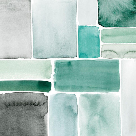 Mist and Mend II Gold Ornate Wood Framed Art Print with Double Matting by Popp, Grace