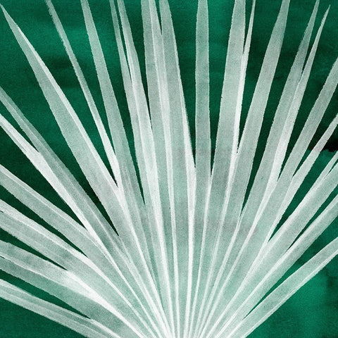 Velvet Palm I Black Modern Wood Framed Art Print by Popp, Grace