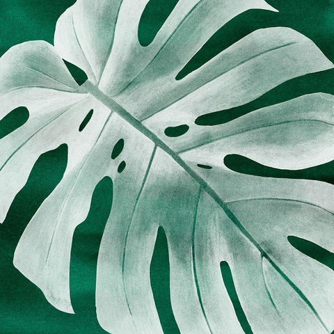 Velvet Palm IV Black Modern Wood Framed Art Print by Popp, Grace