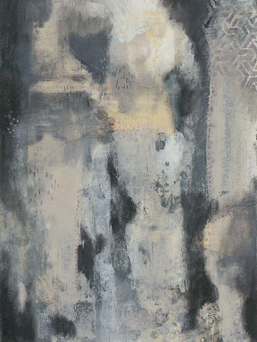 Oscuro I Black Ornate Wood Framed Art Print with Double Matting by Moore, Regina