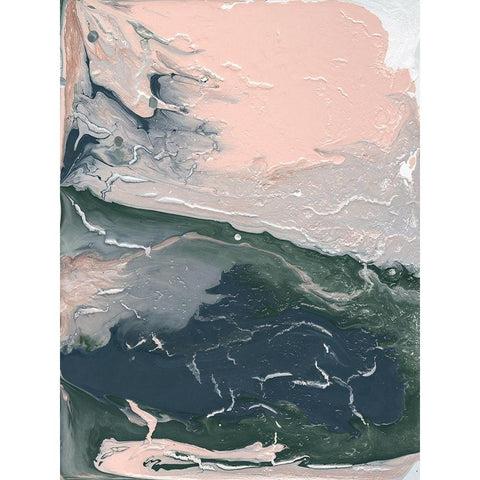 Sage Advice Abstract I White Modern Wood Framed Art Print by Sizemore, Natalie