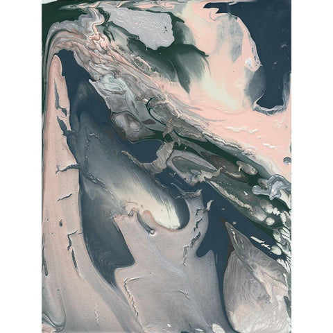 Sage Advice Abstract II White Modern Wood Framed Art Print by Sizemore, Natalie