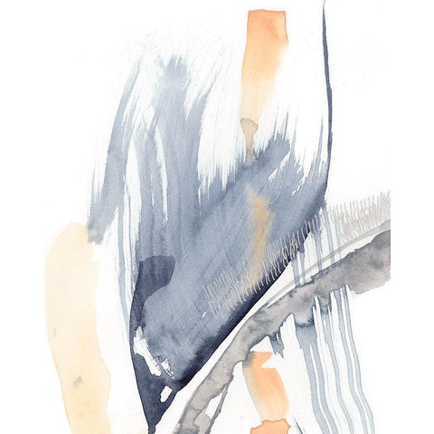 Congruity I Gold Ornate Wood Framed Art Print with Double Matting by Goldberger, Jennifer