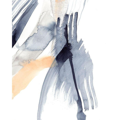 Congruity IV White Modern Wood Framed Art Print by Goldberger, Jennifer