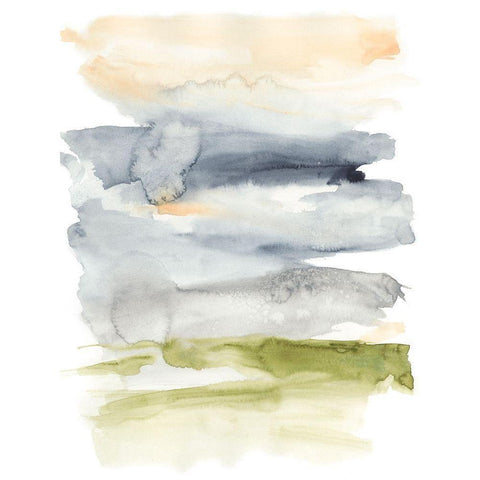 Crystallized Marsh I Black Modern Wood Framed Art Print by Goldberger, Jennifer