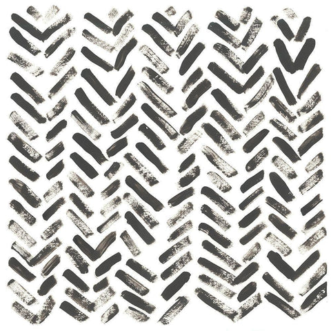 Mixed Signals VII White Modern Wood Framed Art Print by Vess, June Erica