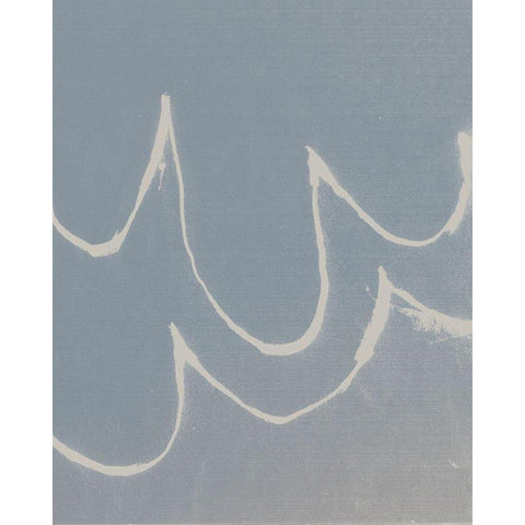 Sailing Scrawl II Black Modern Wood Framed Art Print by Green, Jacob