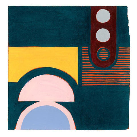 Bewildered III Black Modern Wood Framed Art Print with Double Matting by Popp, Grace