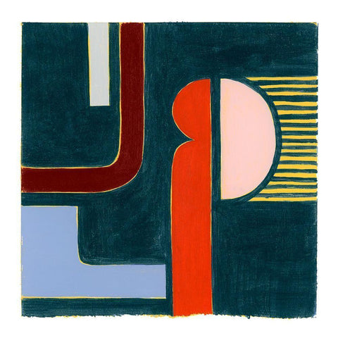 Bewildered IV White Modern Wood Framed Art Print by Popp, Grace