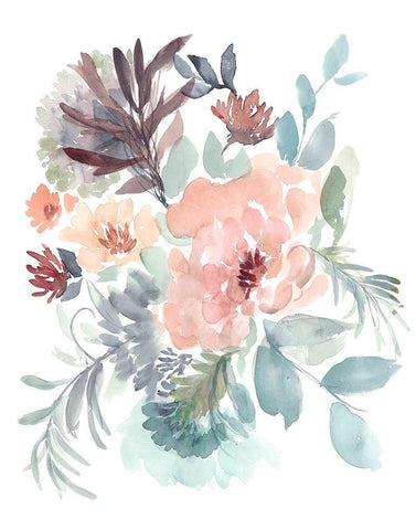 Sweet Display I Black Ornate Wood Framed Art Print with Double Matting by Goldberger, Jennifer