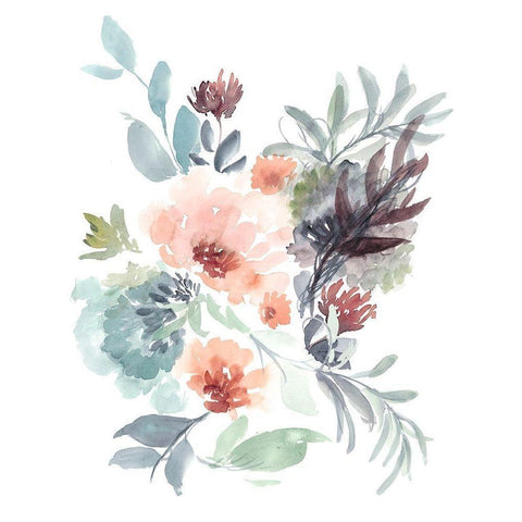 Sweet Display II Black Modern Wood Framed Art Print with Double Matting by Goldberger, Jennifer