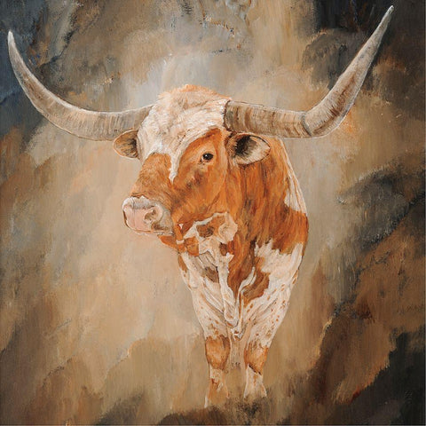 Presenting Himself White Modern Wood Framed Art Print with Double Matting by Winkler, Kathy