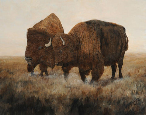 The Dance Black Ornate Wood Framed Art Print with Double Matting by Winkler, Kathy