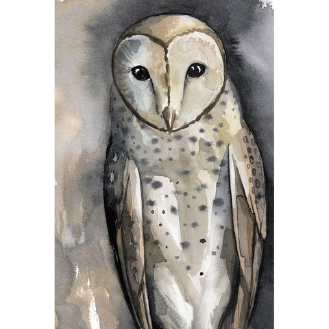 Moon Glider I Black Modern Wood Framed Art Print by Popp, Grace