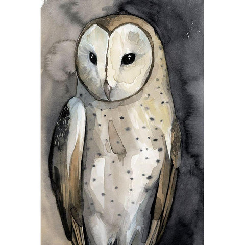 Moon Glider II White Modern Wood Framed Art Print by Popp, Grace