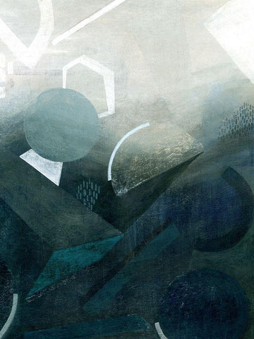 Bathing Beams II Black Ornate Wood Framed Art Print with Double Matting by Popp, Grace