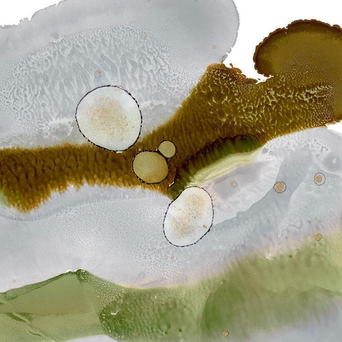 Gold Deposit II Black Modern Wood Framed Art Print by Harper, Ethan