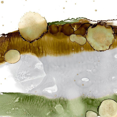 Gold Deposit IV Black Modern Wood Framed Art Print by Harper, Ethan