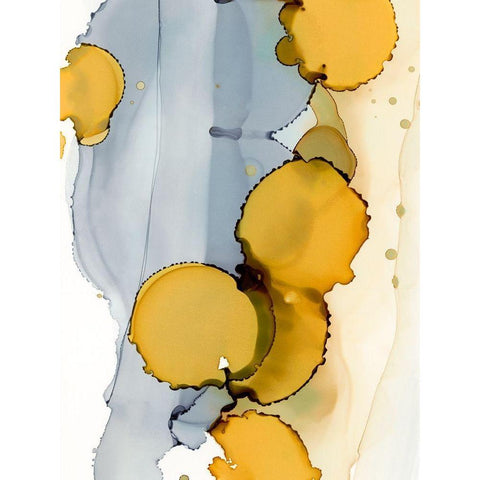 Distant Suns I Black Modern Wood Framed Art Print by Harper, Ethan