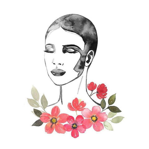 Daydreamer II White Modern Wood Framed Art Print by Popp, Grace